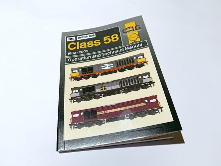 Class 58 "Operation and Technical Manual" Book