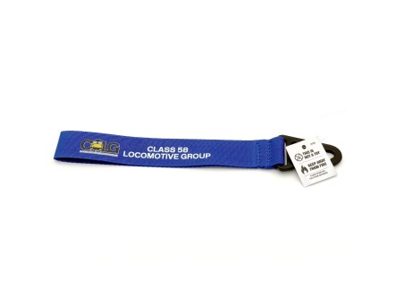Class 58 Locomotive Group - Camera Bag Strap & Key Clip