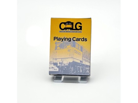Class 58 Locomotive Group Playing Cards