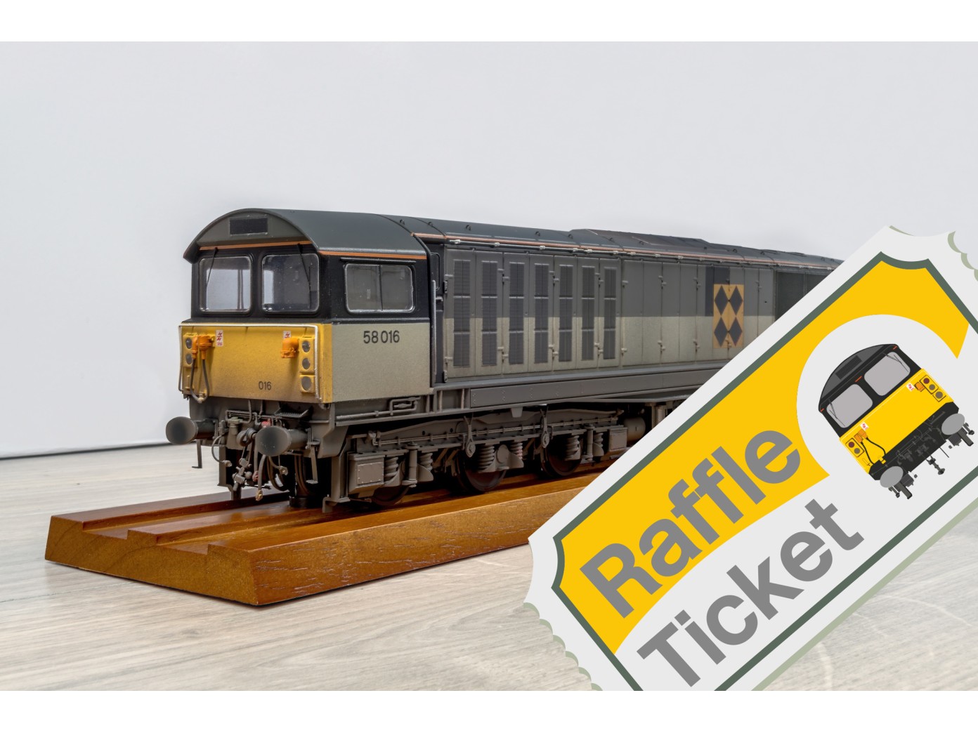 Exciting New Raffles from the Class 58 Locomotive Group