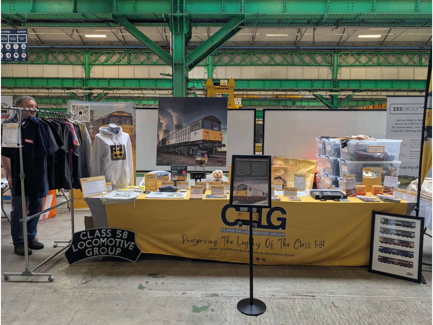 Class 58 Locomotive Group will attend Barrow Hill's 200 years of the Railways Celebration